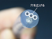 ワイヤーの接続
