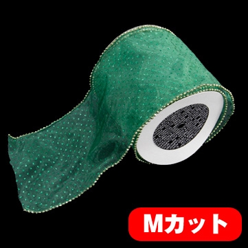 ドットグリッド グリーン 15cm Mカット