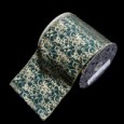 メリークリスマス グリーン/ゴールド 巾12.5cm 9M巻