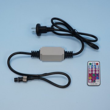 13mmΦRGBロープライトエキスパート用接続パーツ／コントローラーV（リモコン付）