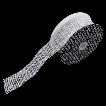 シャインメッシュ シルバー 巾6～15cm　18M巻
