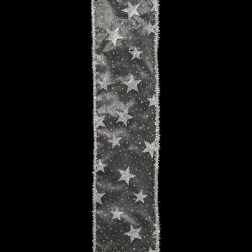 ラメスター シルバー 巾7.5cm 9M巻