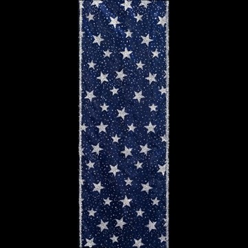ラメスター ブルー 巾15cm 9M巻