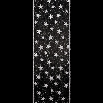 ラメスター ブラック 巾15cm 9M巻