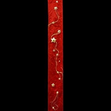 スターチェーン レッド 巾12.5cm 5M巻
