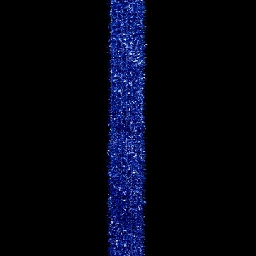 シャギー ブルー 巾6cm 9M巻