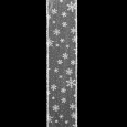 スノーフレーク ホワイト/ホワイト 巾10cm 9M巻