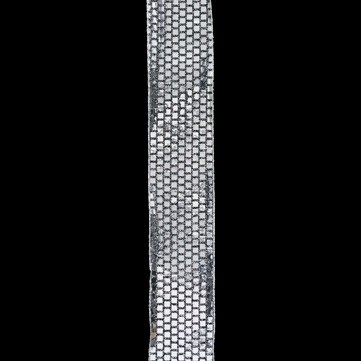 アリゲーター シルバー 巾7.5cm 9M巻