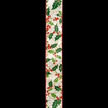 ホリーピック アイボリー 巾6cm 9M巻