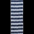リンクルストライプ ネイビー/シルバー 15cm 18M巻