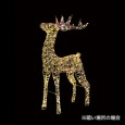 ホログラムリボン トナカイ スタンディング90