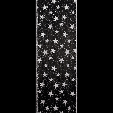 ラメスター ブラック 巾15cm 18M巻