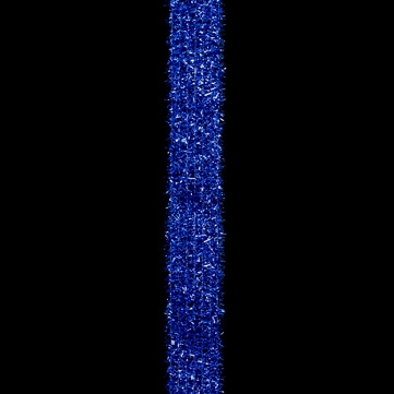 シャギー ブルー 巾6cm 18M巻