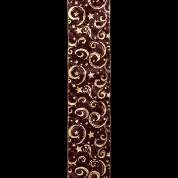 スターファンタジー ワイン 巾10cm　18M巻
