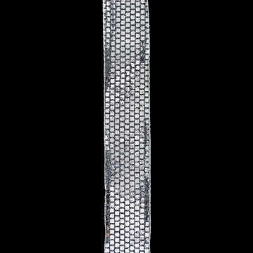アリゲーター シルバー 巾7.5cm　18M巻