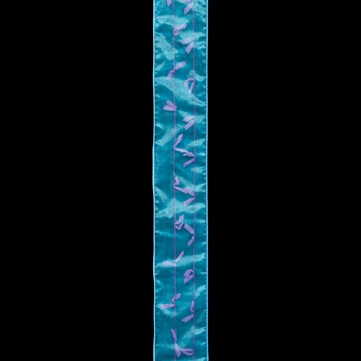 プルシュリンク ブルー 巾6cm 18M巻