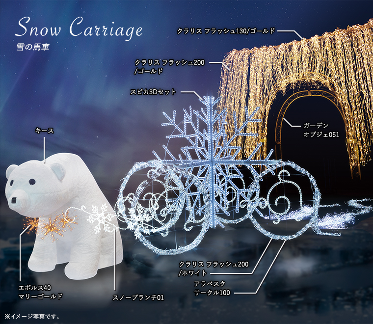 雪の馬車